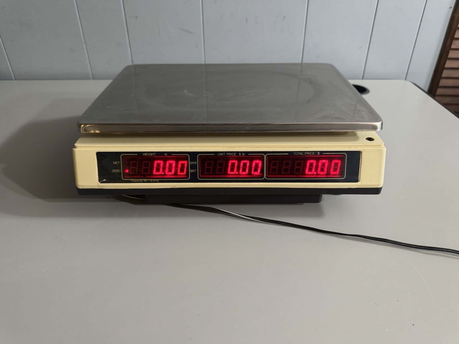 Penn Scale Tabletop Capacity: 0~30x0.01lb CM-101 - MINT CONDITION
