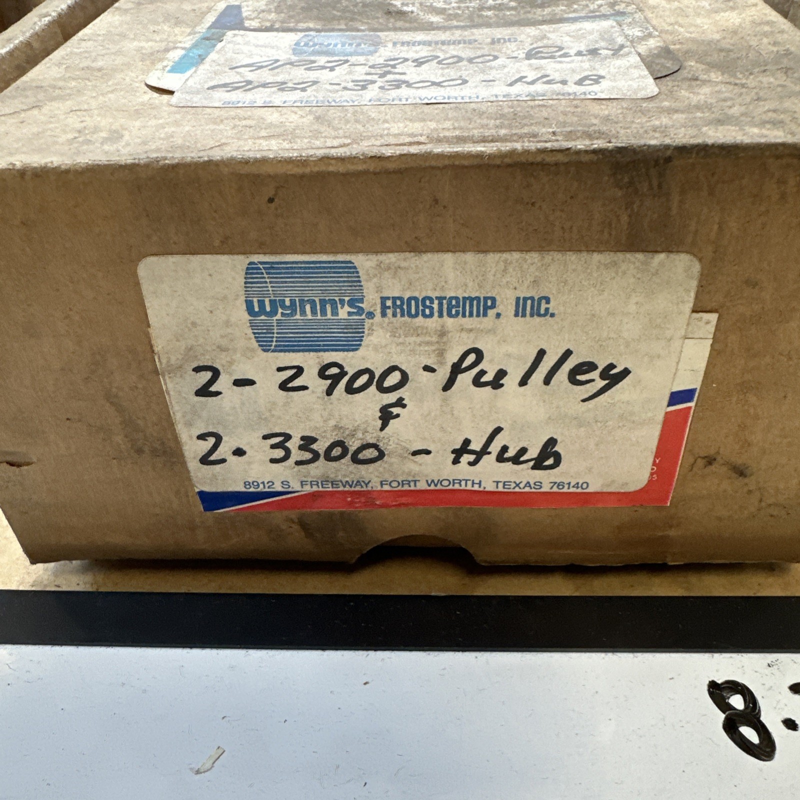 Unbranded Dual Groove Pulley With Matching Hub AP2-2900 And AP2-3300 Vintage