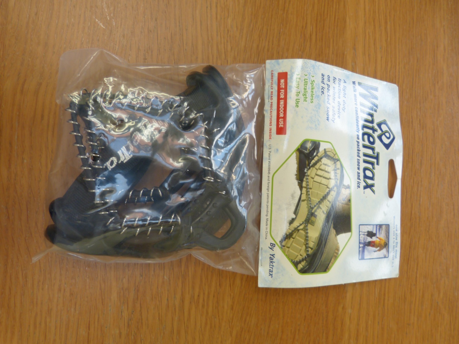 brand new WinterTrax snow/ice traction spikeless size women 4 to men 11.5
