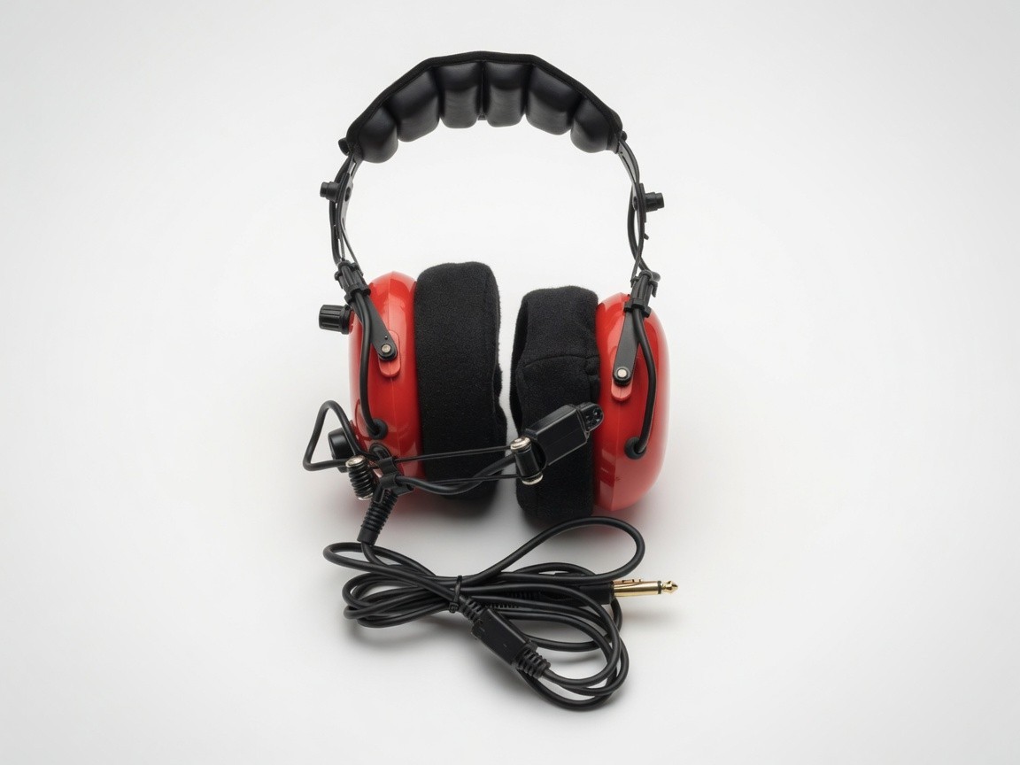 Red Baron C-40-10 Soft Comm Aviation Headset ✅ Dual Plug
