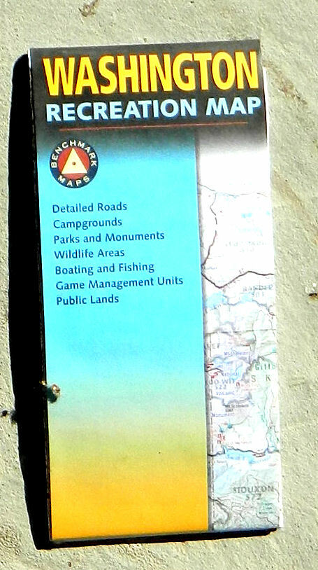Benchmark Maps, Washington Recreation Map (2007, folded map)
