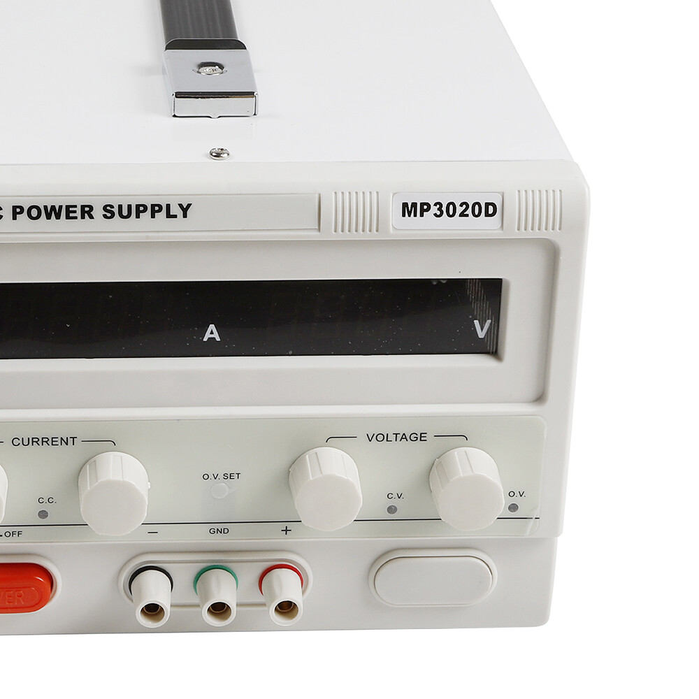MP3020D Regulated LED Variable Adjustable Lab DC Bench Power Supply 0-20A 0-30V