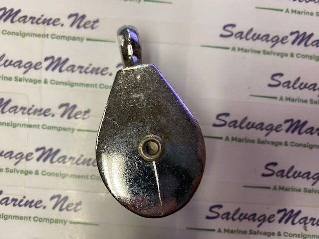 1/2" DOUBLE SHEAVE PULLEY RIGID EYE #0176