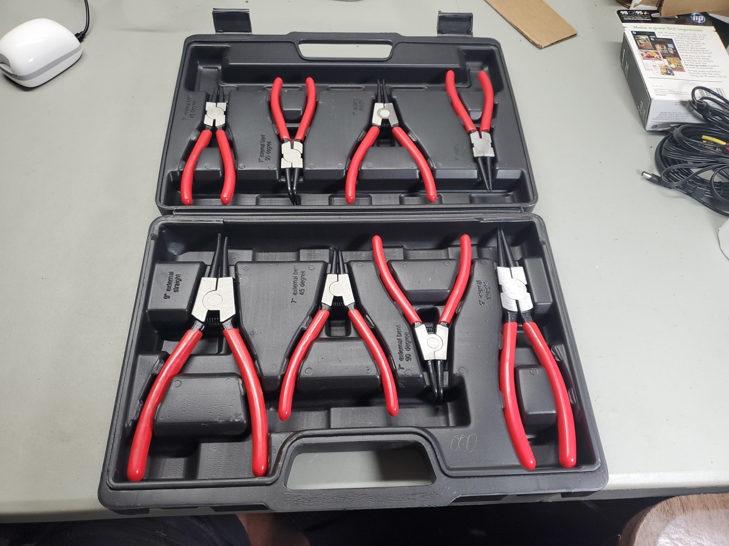 ICON Precision Snap Ring Pliers 8 Piece Set 64597