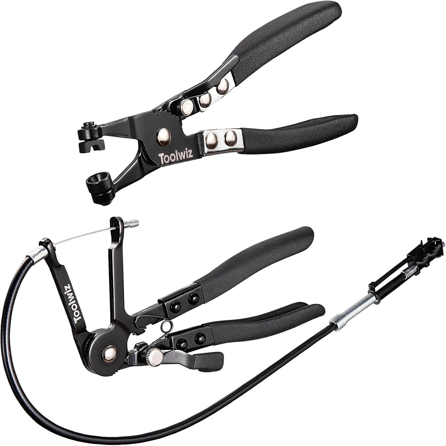 2 Pcs 27 Inch Flexible Hose Clamp Pliers Set For Automotive Repair And Removal