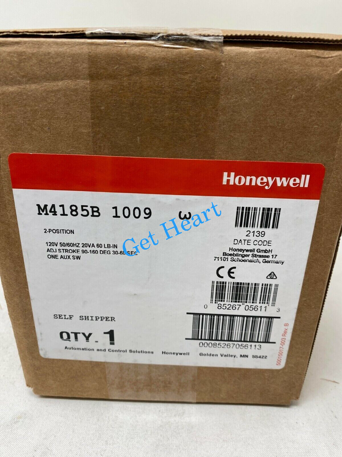 HONEYWELL M4185B1009  FedEx or DHL or UPS
