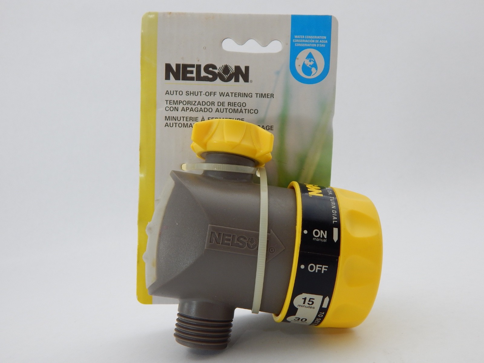 Nelson Auto Shut-Off Watering Timer 1-120 Min Hose Faucet 5660
