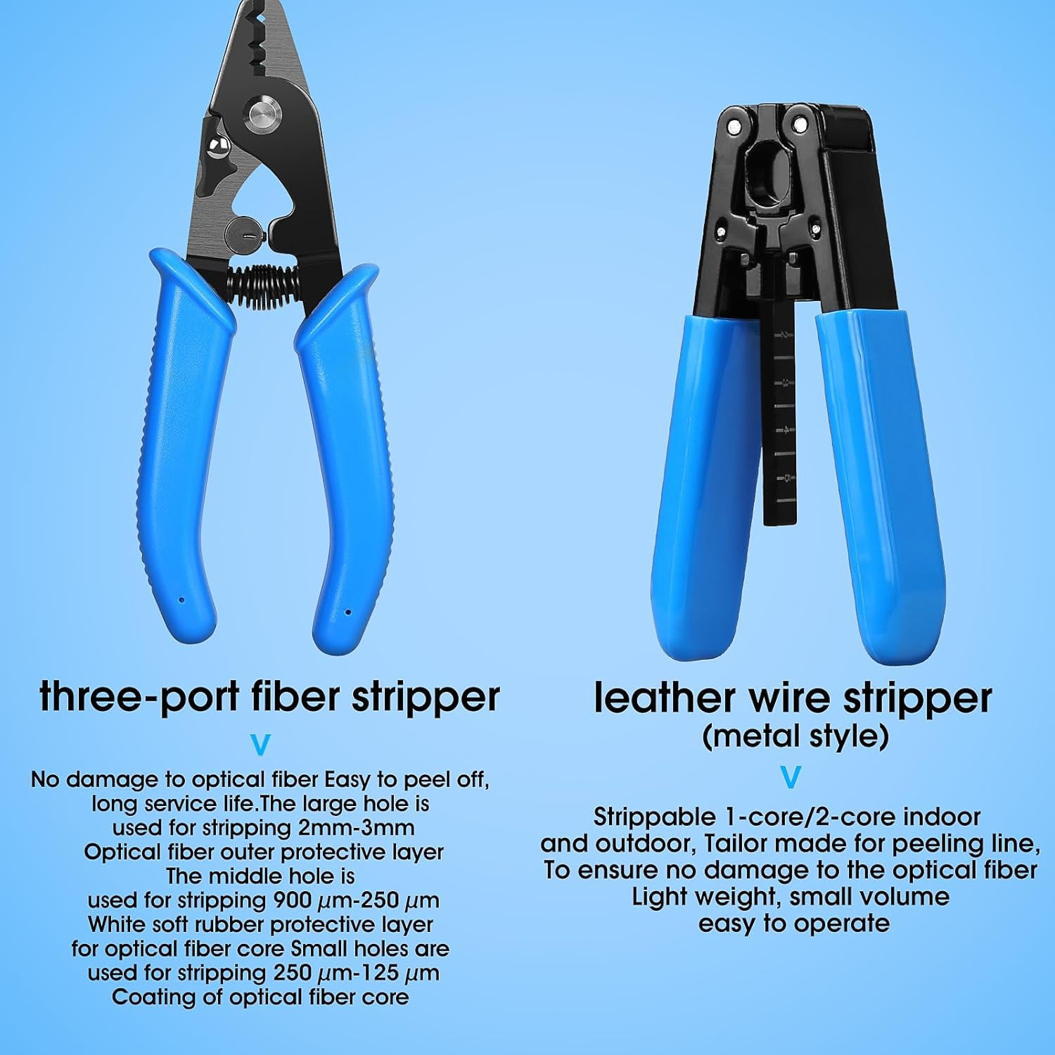 Fiber Termination Kit FTTH Cold Connection Tool Kits with OPM with RJ45 Network