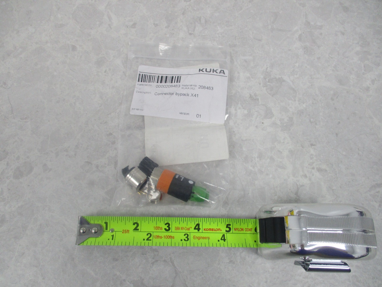 KUKA 208483 CONNECTOR BYPACK X41, V0633