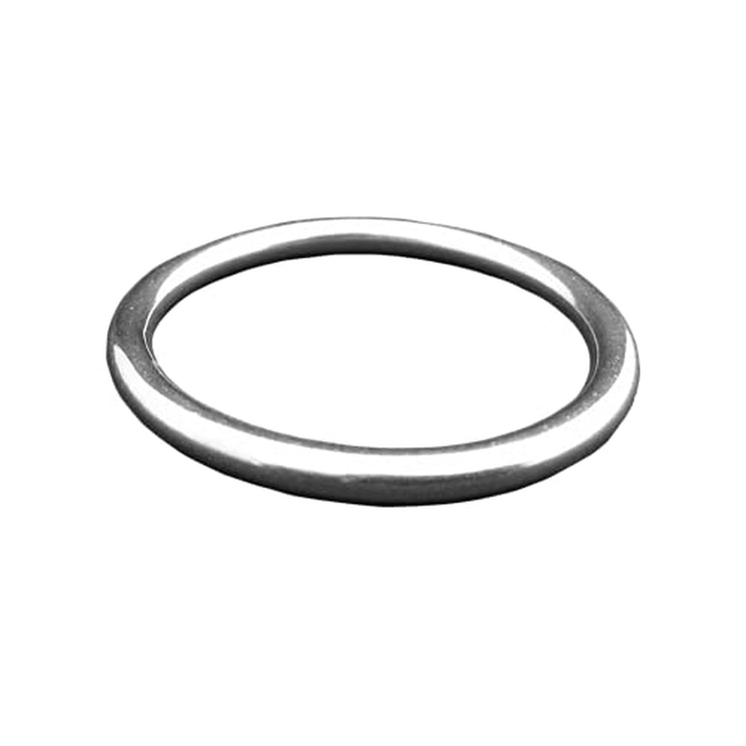 4 Pieces Stainless Steel 316 Round Ring Welded 5/32" x 1" (4mm x 25mm) Marine...