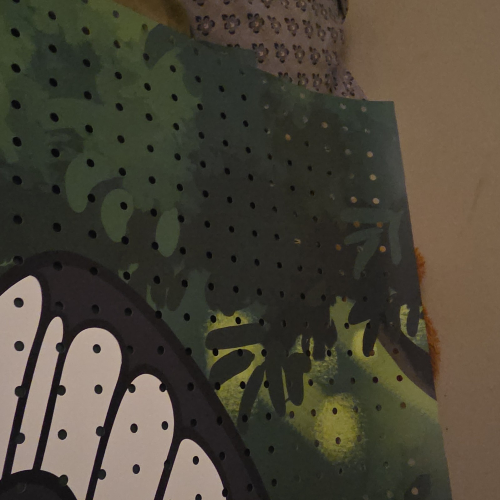 Butterfly Forest Printed Pegboard Panel Display Board