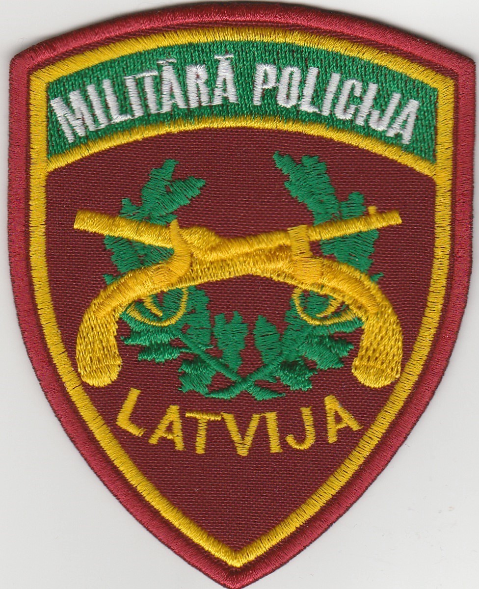 Latvian Military Police patch. New.