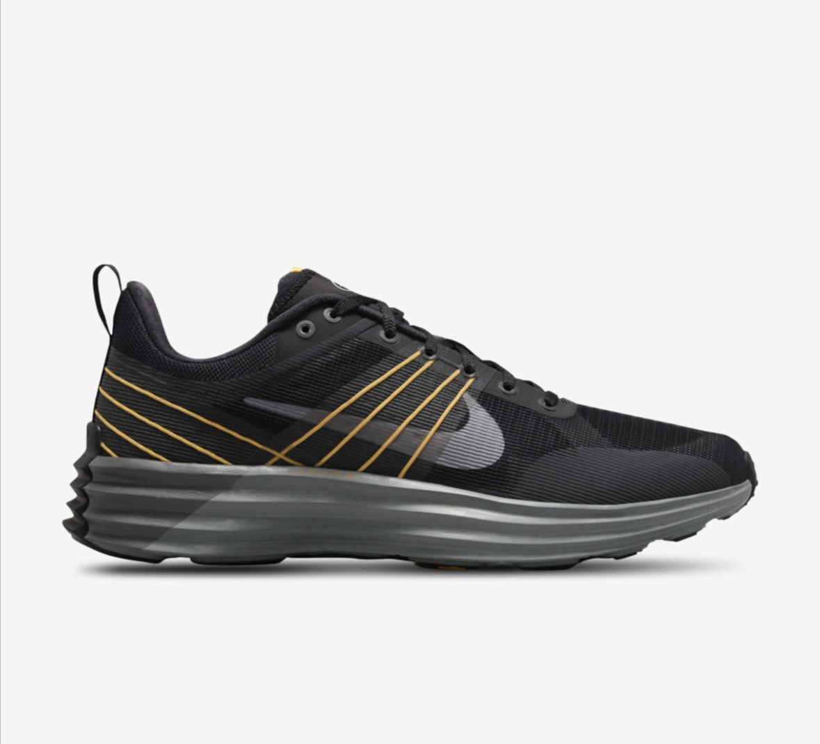 Men Nike Lunar Roam Athletic Shoes Black/Iron Grey/Smoke Grey HM0713-003