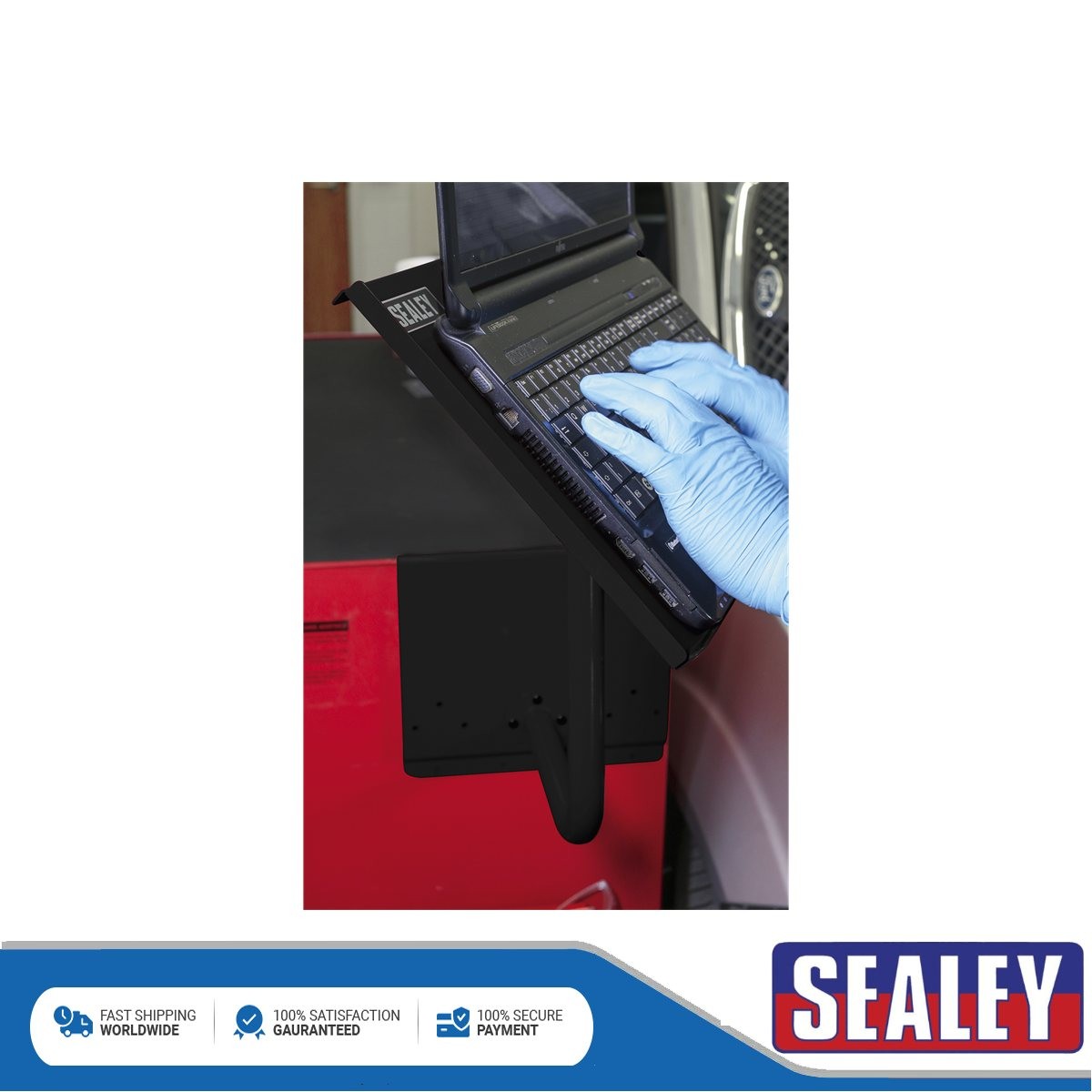 Sealey Laptop & Tablet Stand Black APLTSB