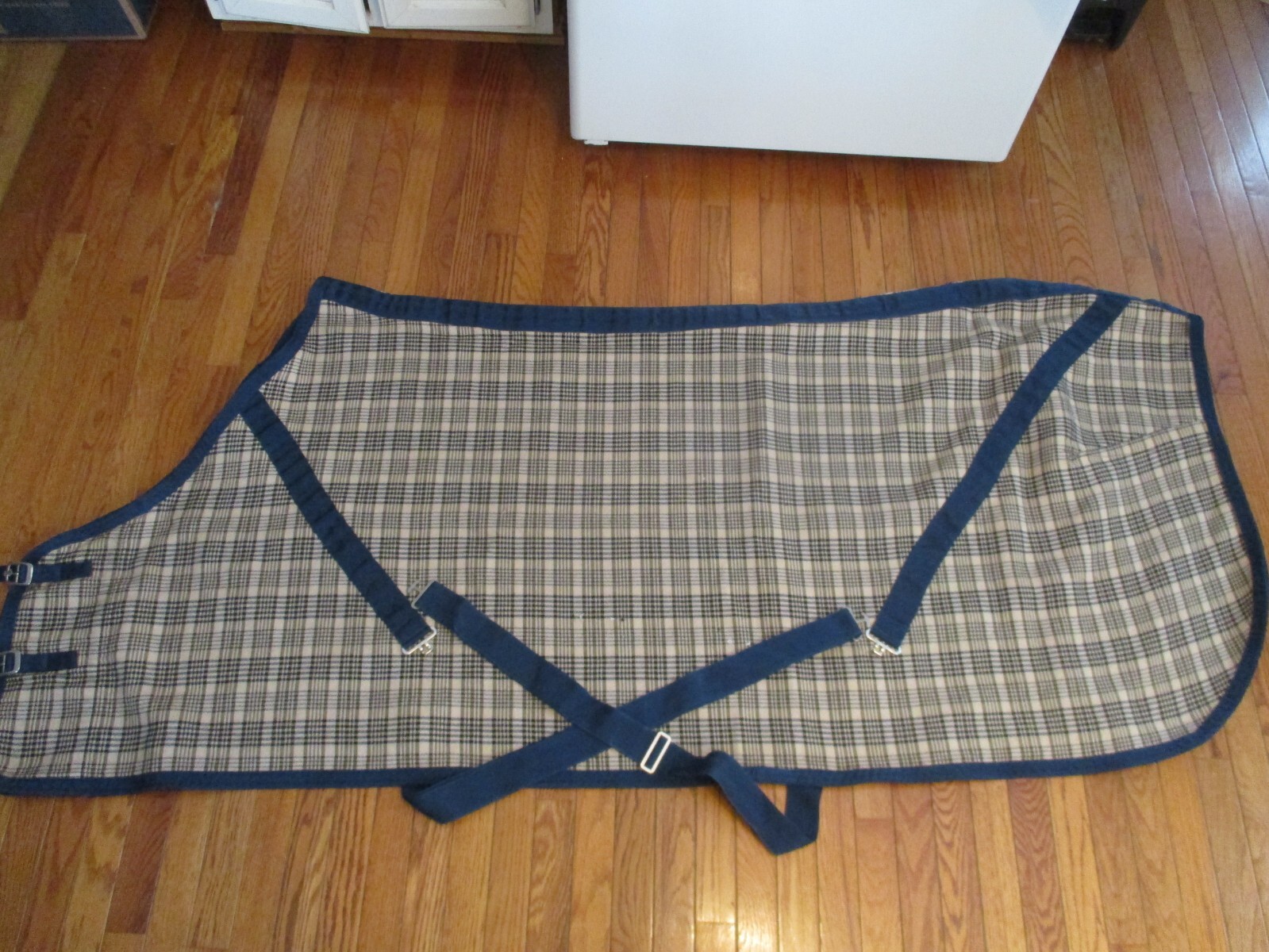80'' Jacks manufacturing heavy plaid winter stable sheet 7.6 LBS USA