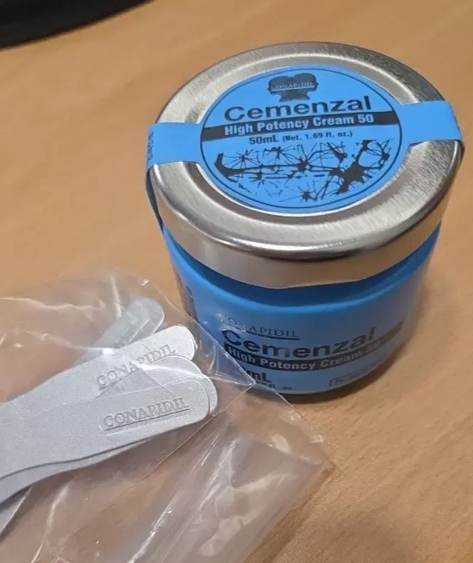 CONAPIDIL Cemenzal High Potency Cream 50ml / PDRN / without the tin case