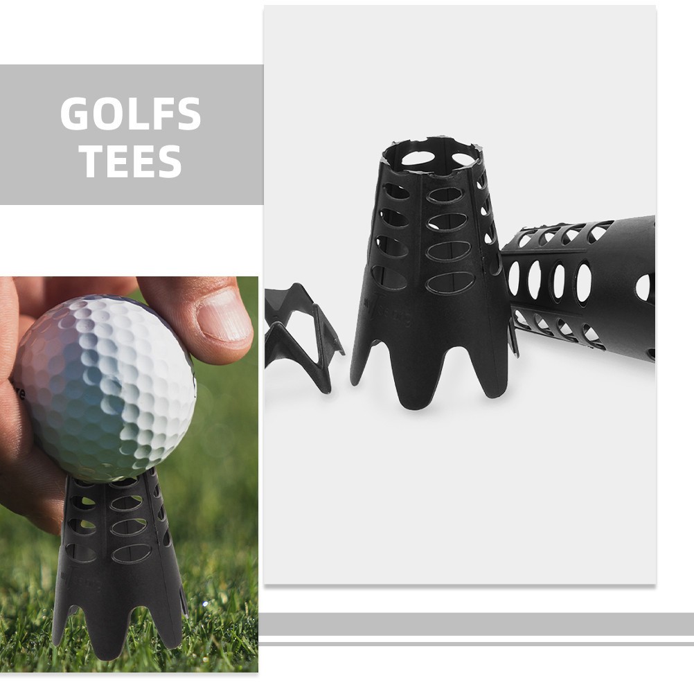 10 Pcs Golf Simulator Training Accessories for Golfing Tees Base Plastic