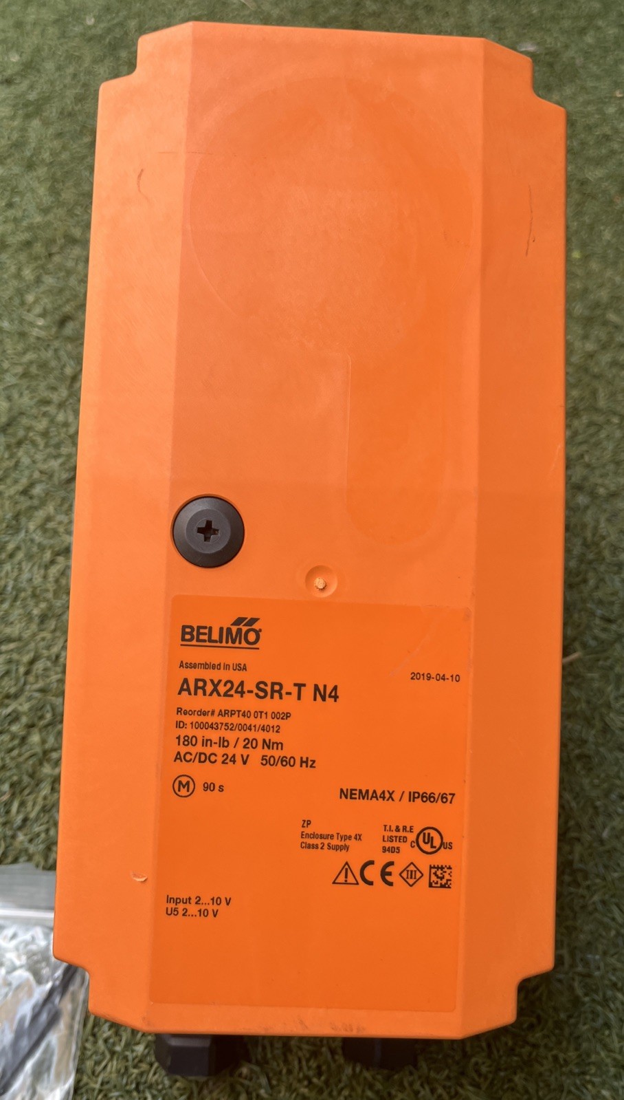 Belimo ARX24-SR-T N4 Control Valve Actuator NEMA 4X B330S2+ARPT40 0T1 002P New