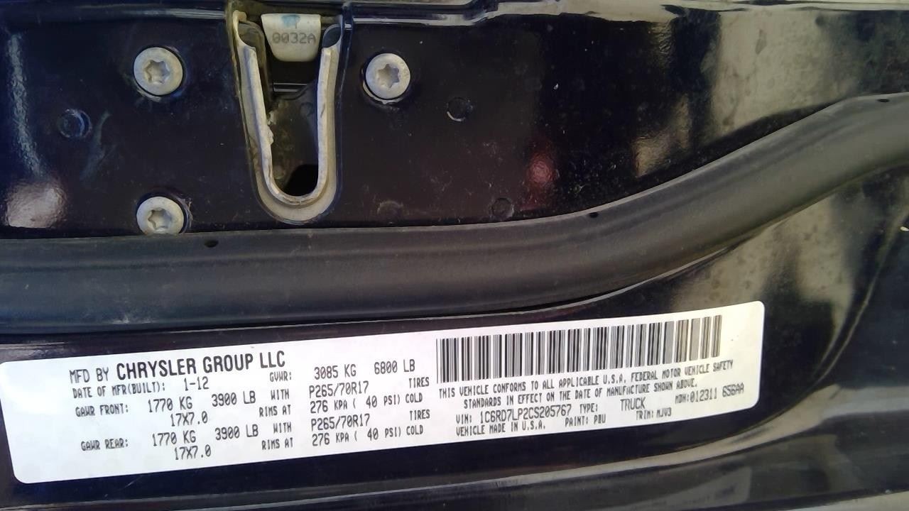 Hood Latch Fits 12 Ram 1500 3840859