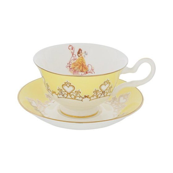 The English Ladies Co & Disney Princess China Teacup and Saucer Set : Belle