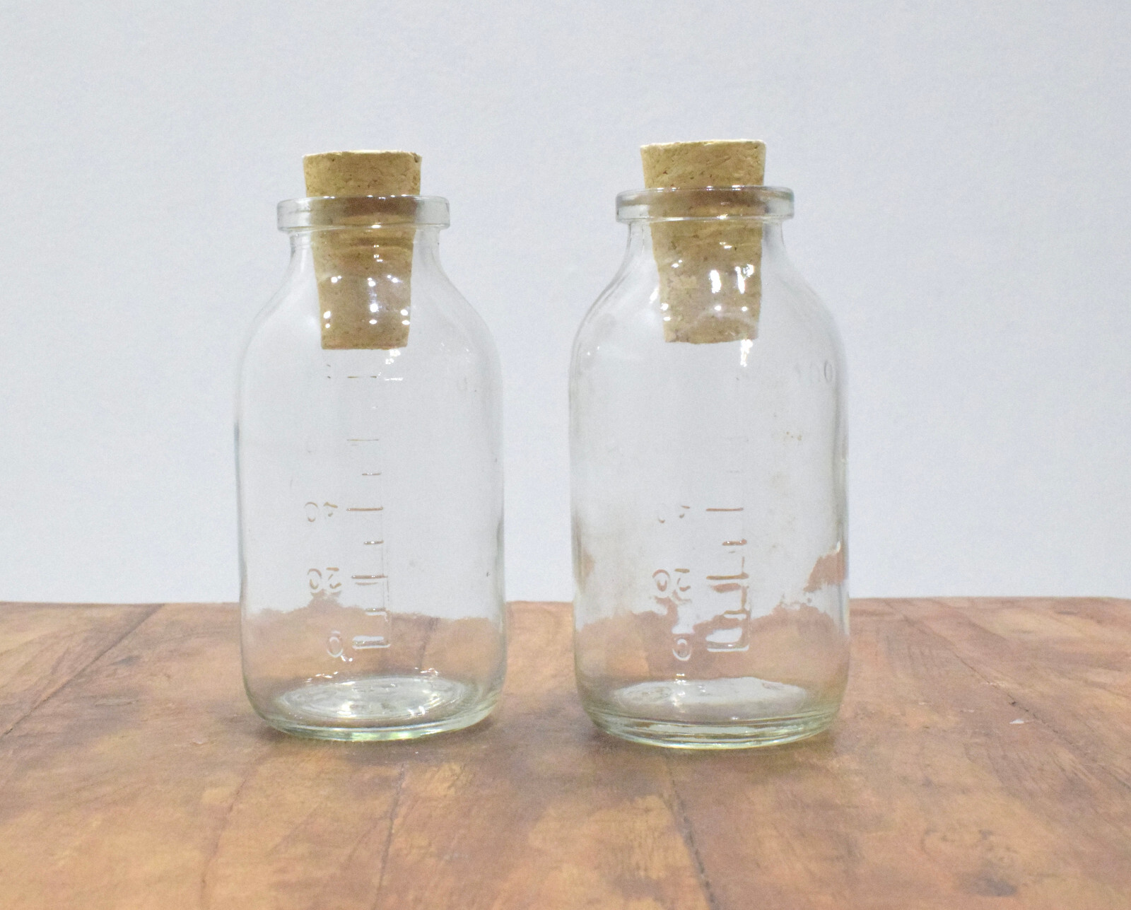 Clear Glass Craft Bottle