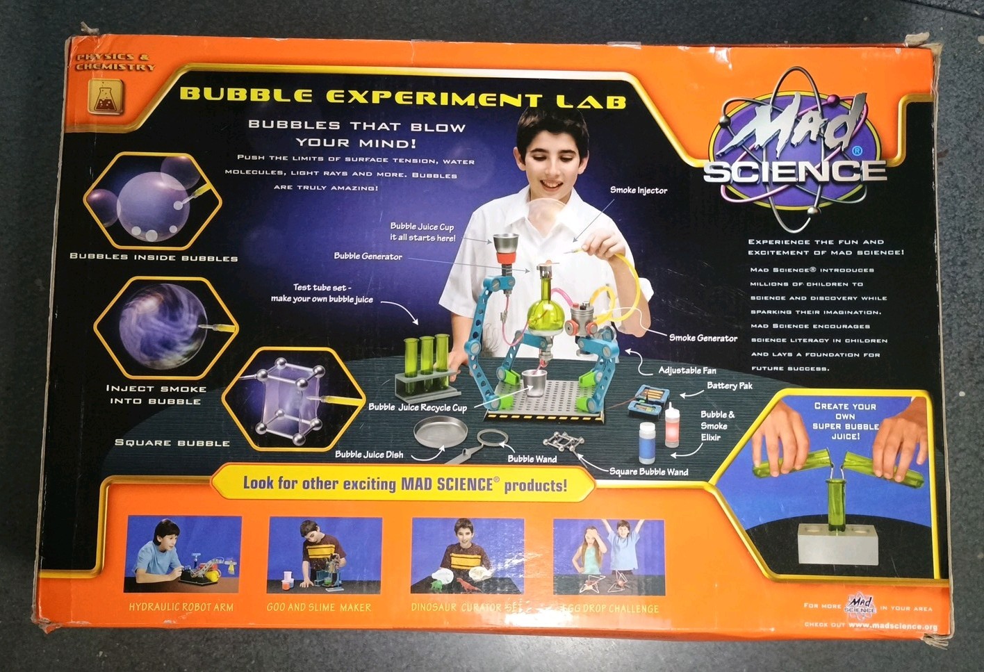 Mad Science Bubble Experiment Lab