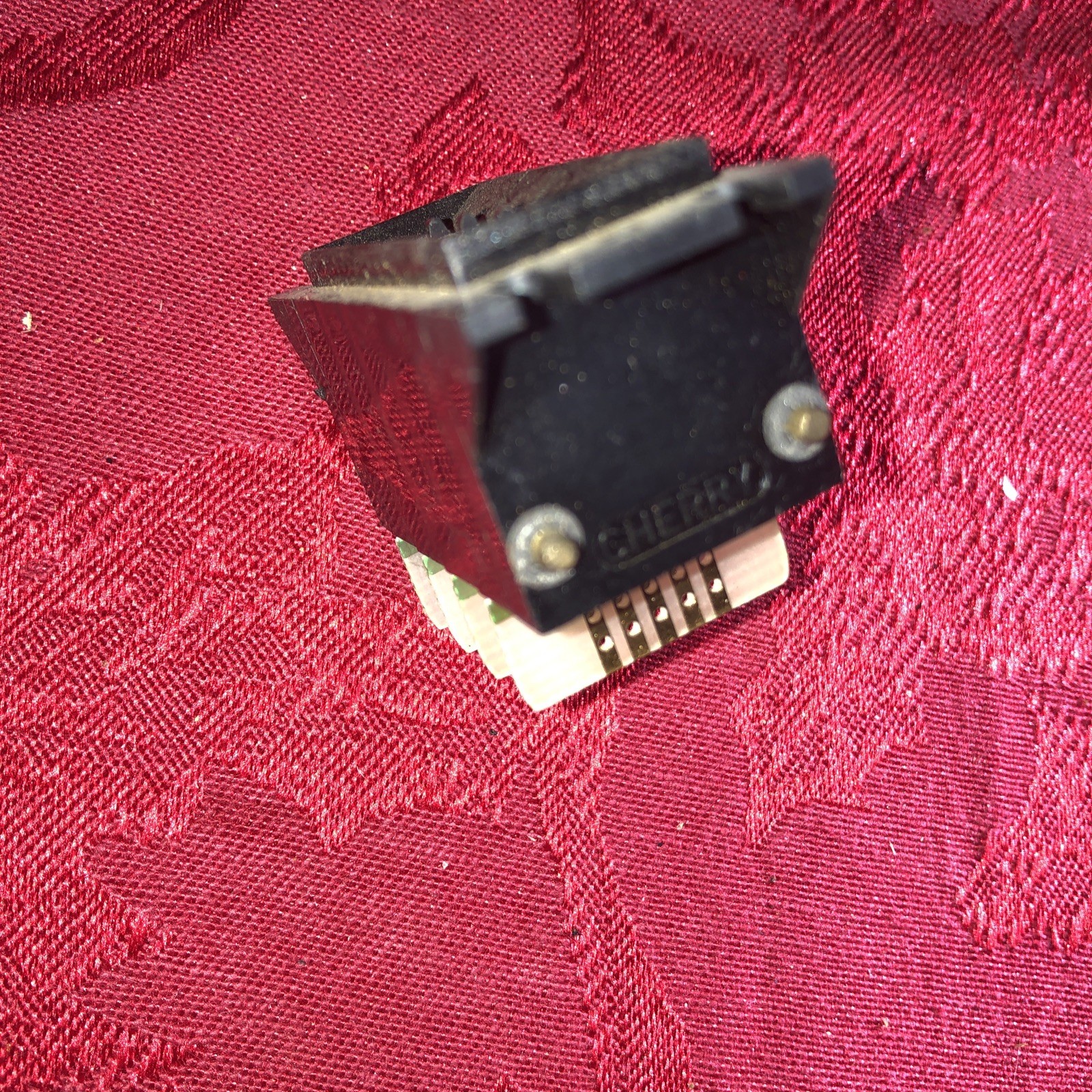 Vtg Cherry Rotary Counter Electronics