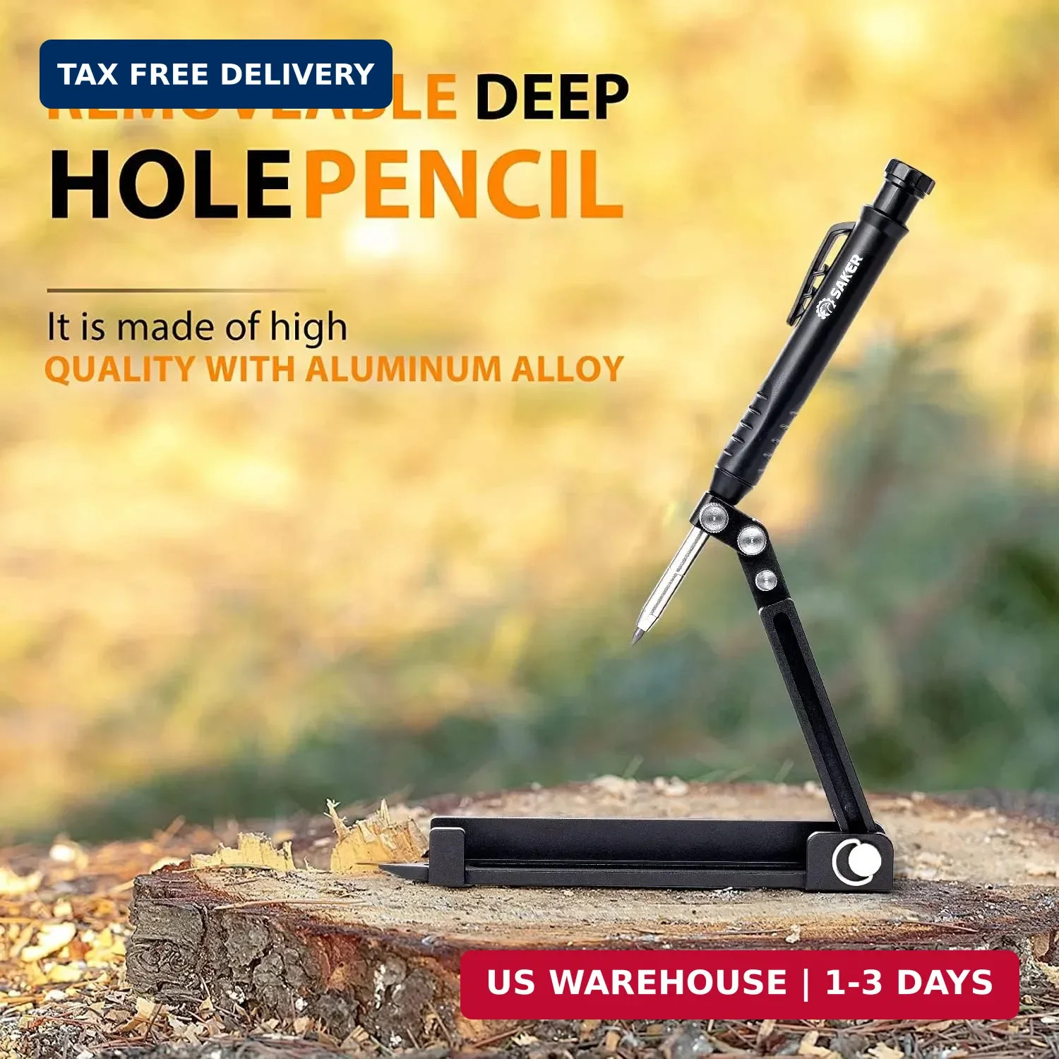 Multi-function Scribing Tool- Construction Pencil- Aluminum Alloy Scribe T