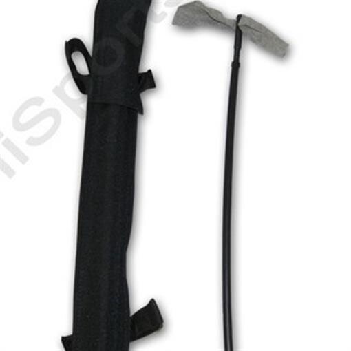 Black Paintball Barrel or Stick Squeegee 18" web Sheath Pouch squeegy New!