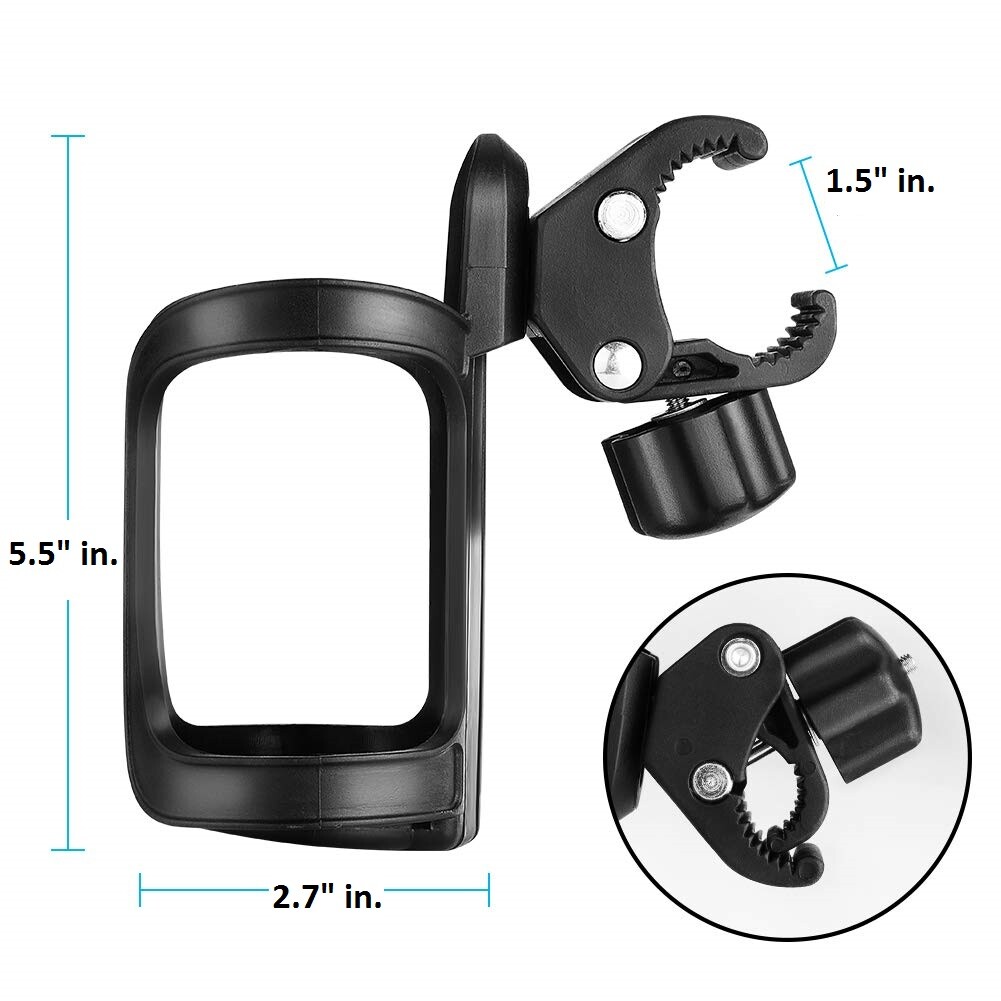 Cup Bottle Holder Carabiners Clips Hooks Organizers for BUGABOO Baby Strollers