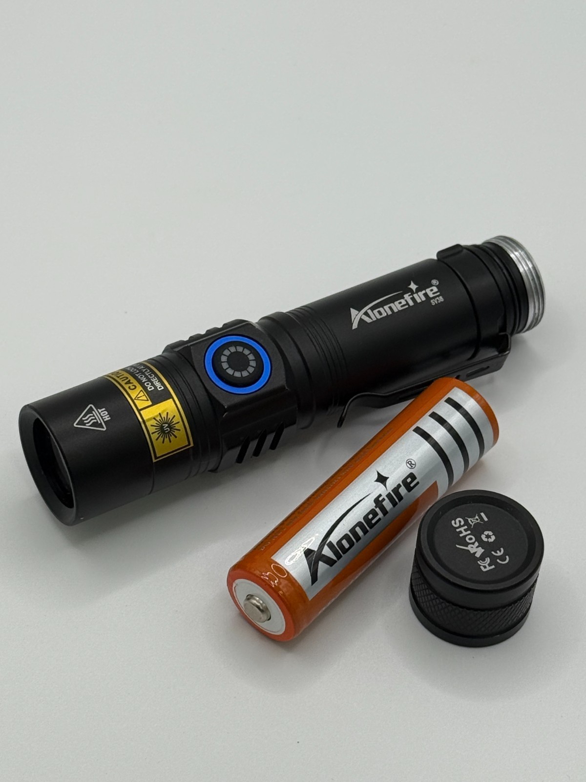 365nm uv flashlight (Black light) rechargeable usb c