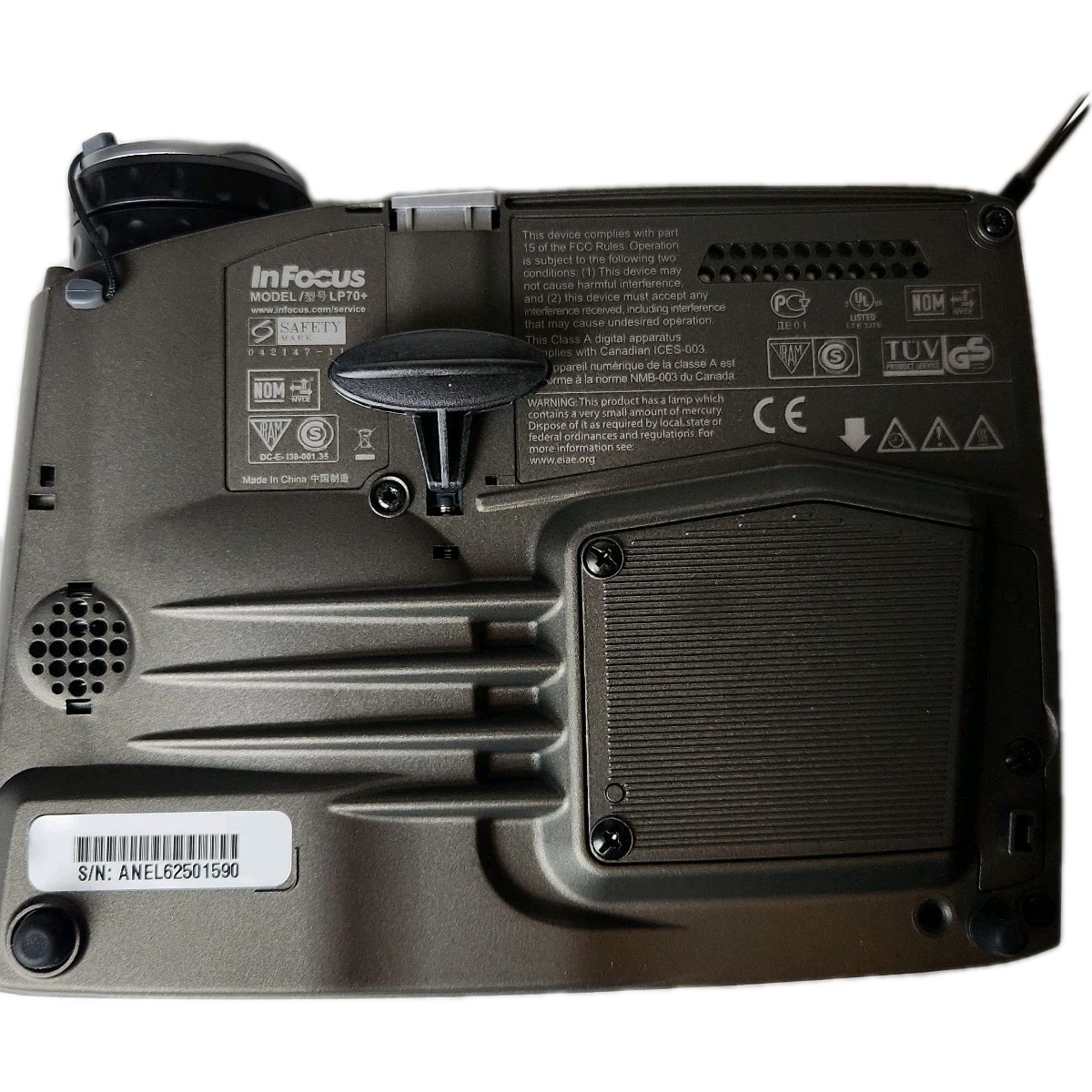New InFocus LP70+ DLP Home Theater Projector Bundle Complete New Open Box