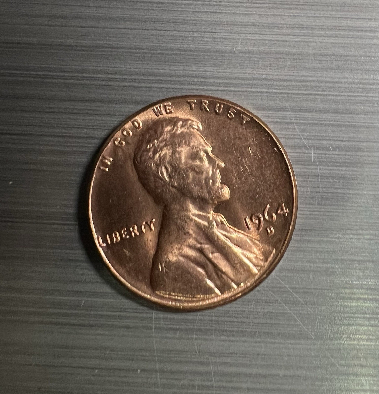 Rare Stunning 1964-D Lincoln Memorial Penny With Errors