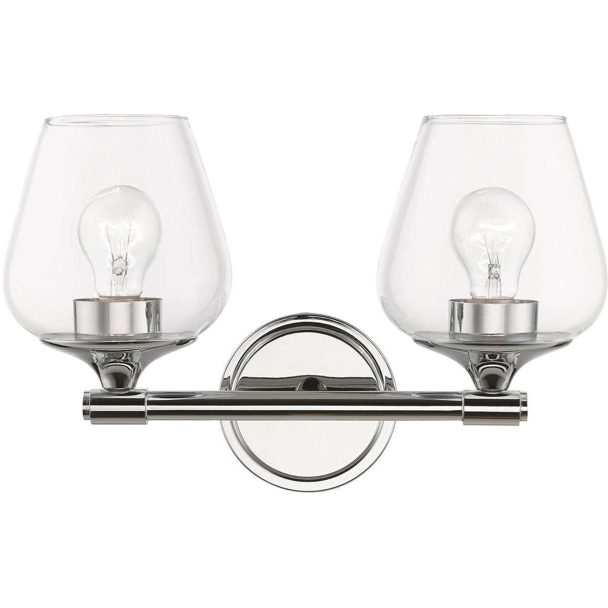 Livex Lighting 17472-05 Willow Bathroom Vanity Light Polished Chrome