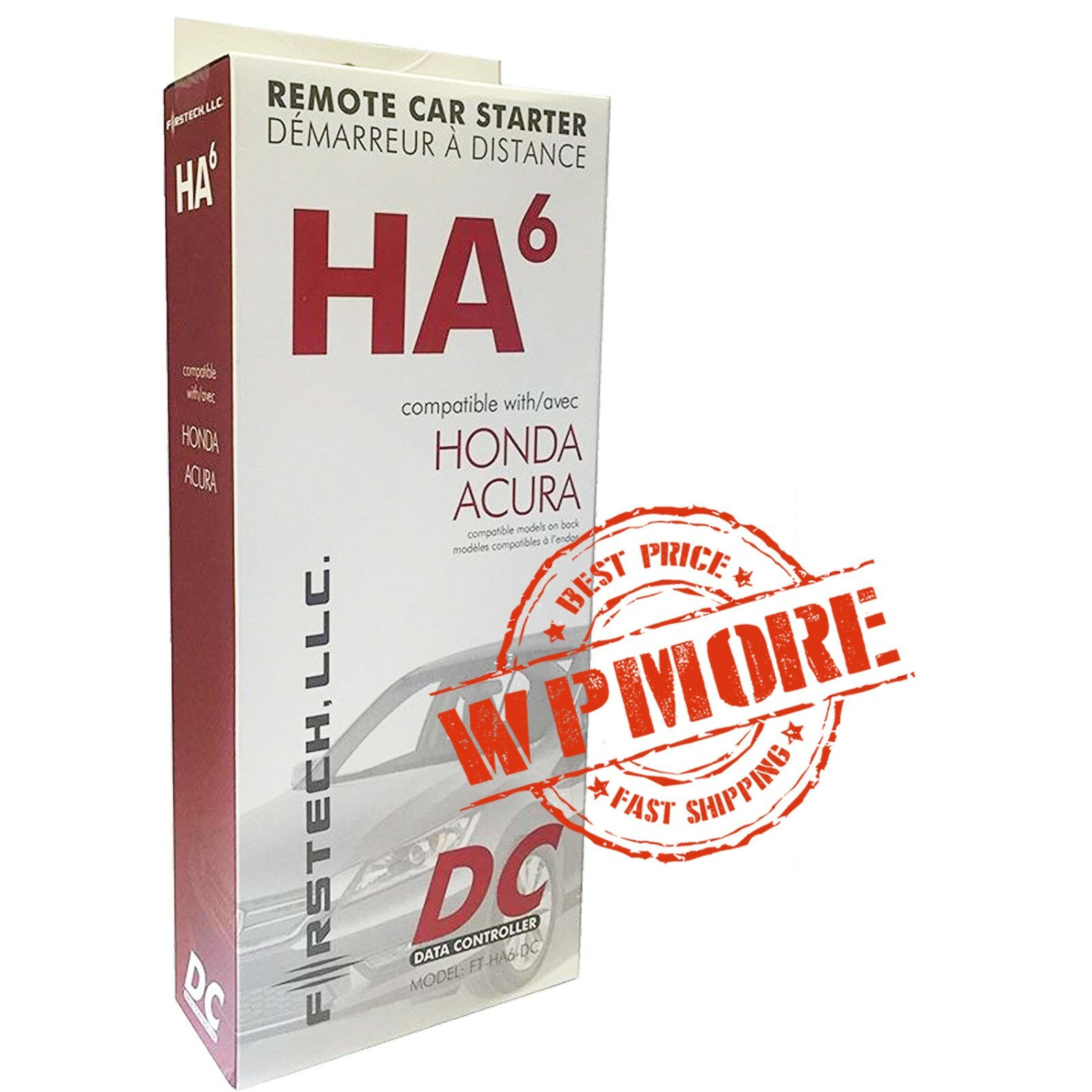iDatalink FT-HA6-DC Remote Start Module & T-Harness Honda 2013-17 3X LOCK Start