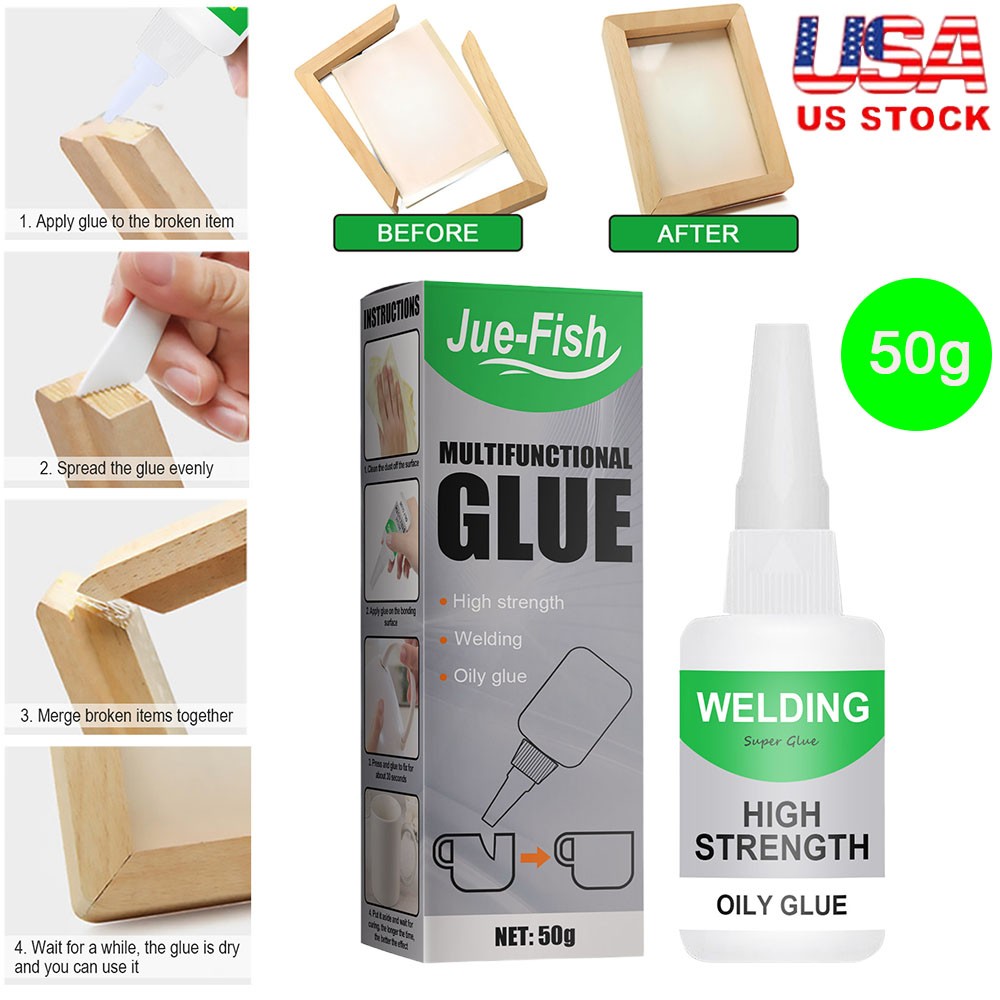 Multifunctional Welding High-Strength Oily Glue-Uniglue Universal Super Glue 50g