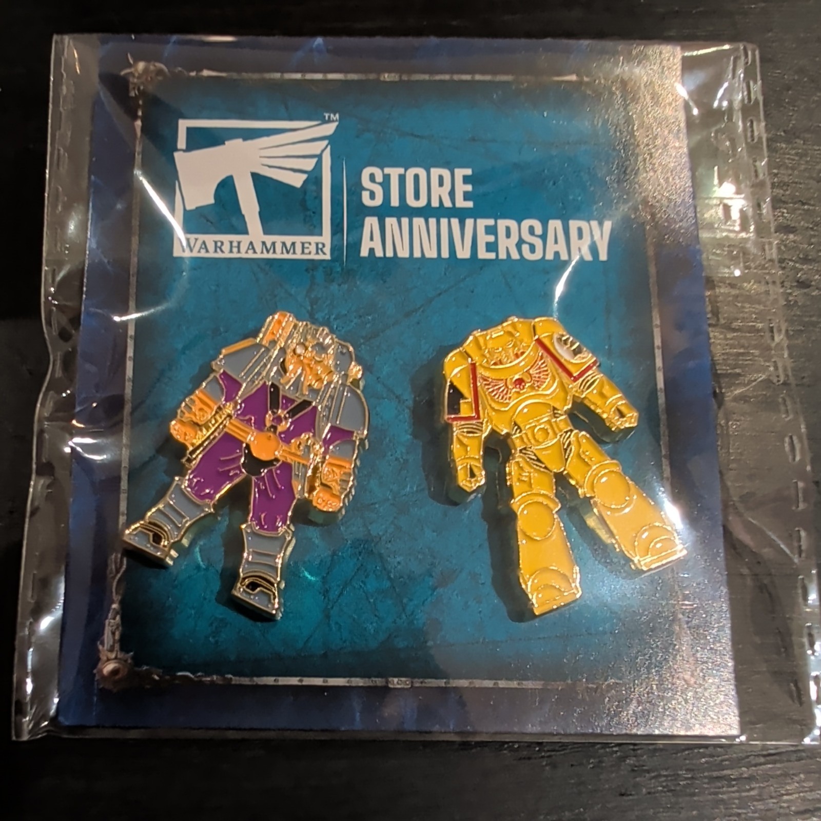 Warhammer Store Anniversary Enamel Pin Set