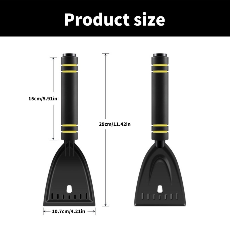 Universal Ice Scraper Ice Crusher Remover Windshield Wipe Scraper Snow Shovel