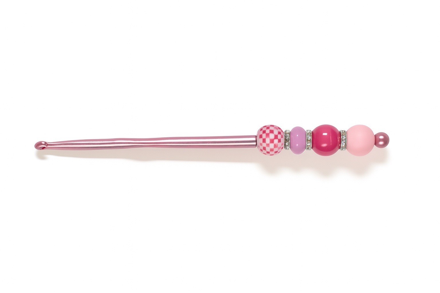 Beaded Ergonomic Crochet Hook Handmade Comfortable Chronic Rare Disease Awarenes