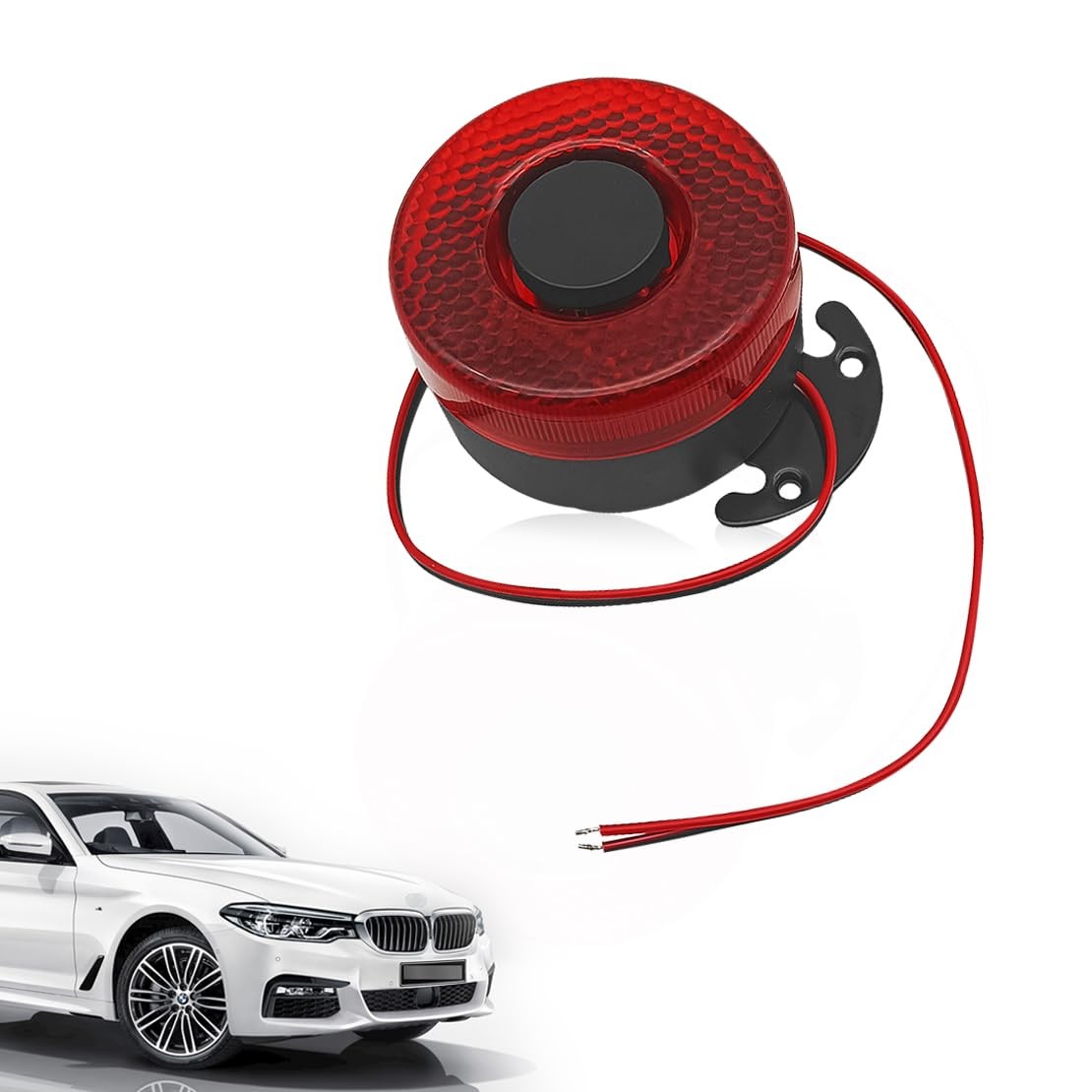Car Backup Alarm  12V/24V 105dB Backup Horn Auto Warning  Reverse Beeper with...
