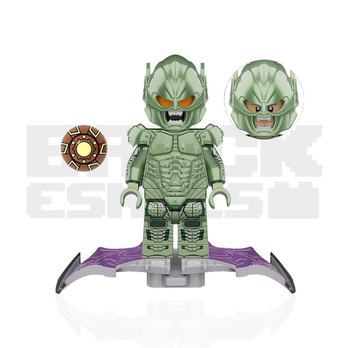 Green Goblin Spider-Man: No Way Home V2 Custom Minifigure