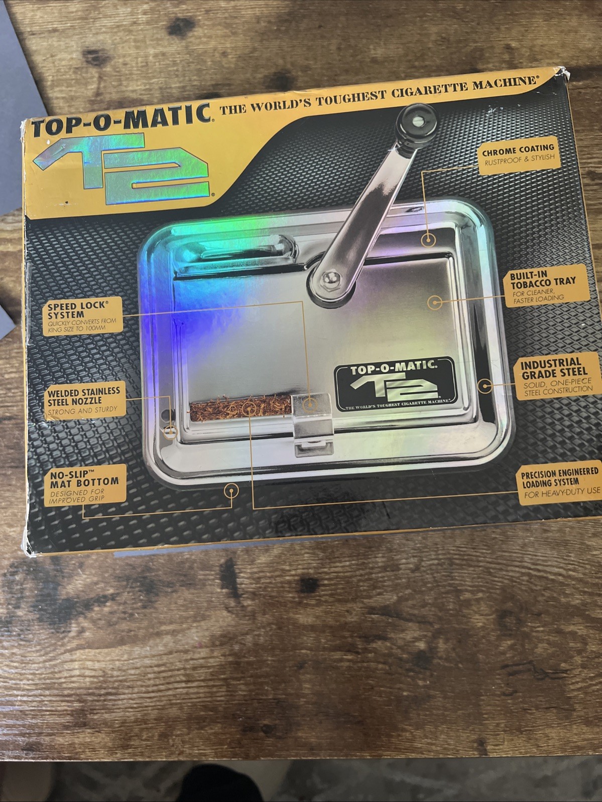 Top-O-Matic T2 Cigarette Rolling Machine KING SIZE