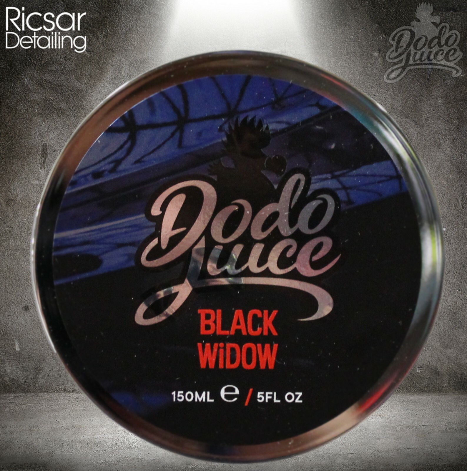 Dodo Juice Black Widow High Performance Hybrid Wax for Dark Paint 150ml