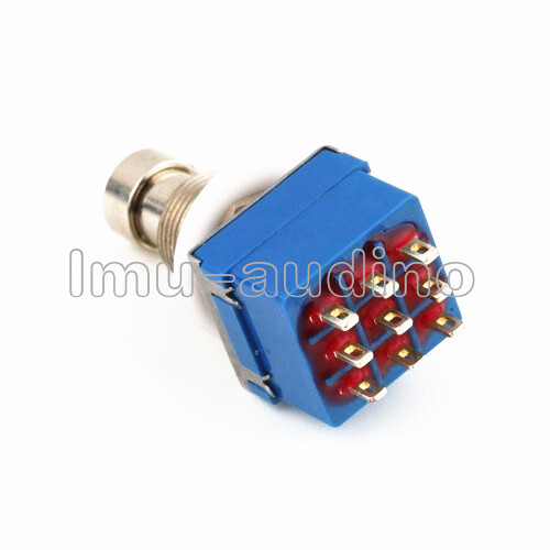 3PDT Foot Switch Stompbox Pedal CN Seller True Bypass Foot Switch Fashion