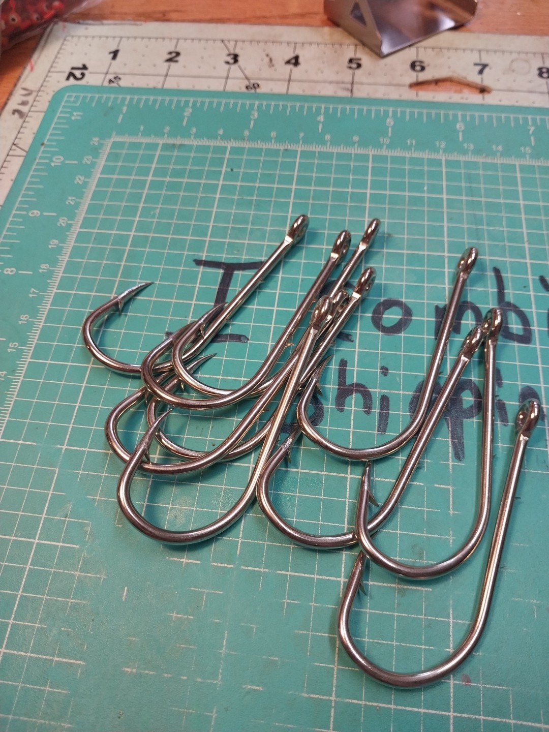 Eagle Claw Nickel 10/0 Tuff Hooks New