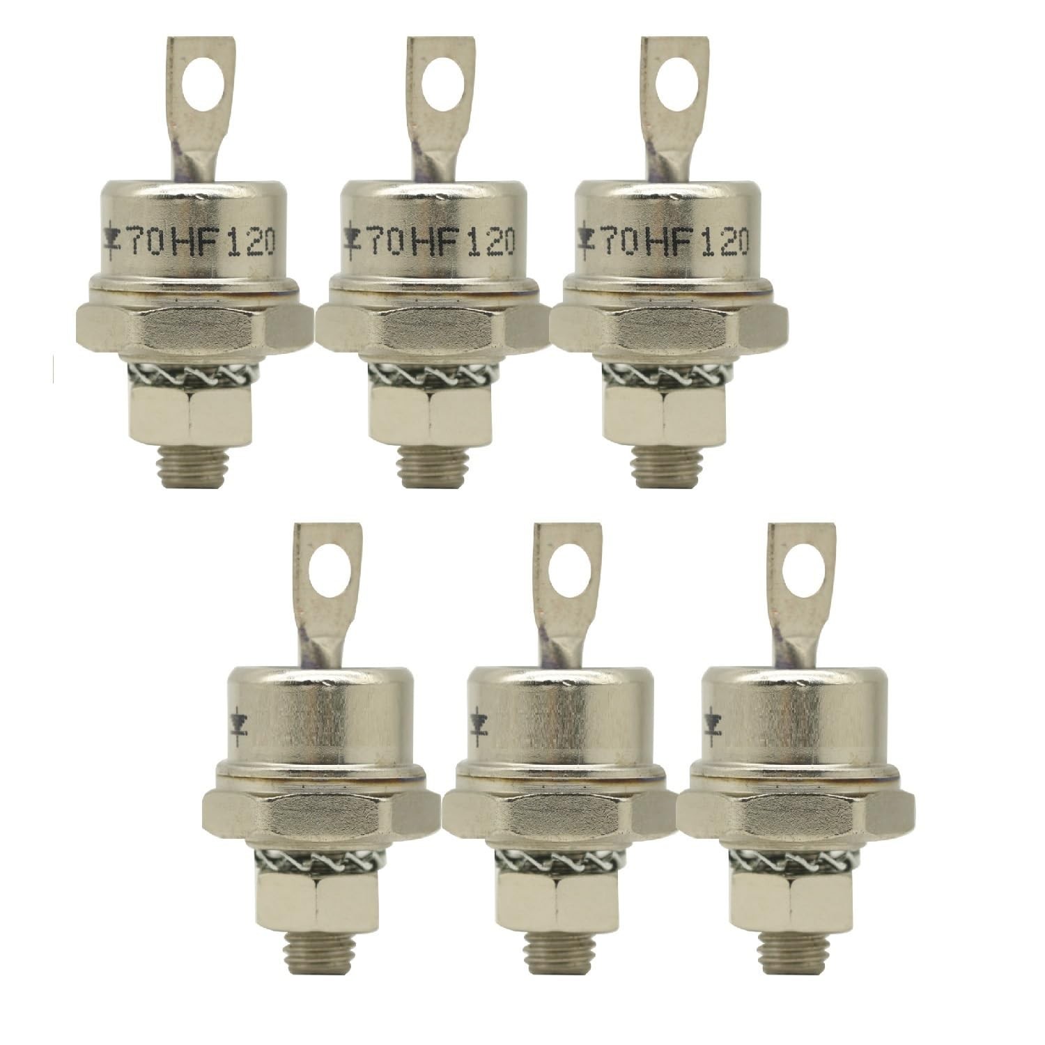 3 Pair Rectifier Diode 70A 1200V 3PCS 70HF120 3PCS 70HFR120 High Power Rectif...