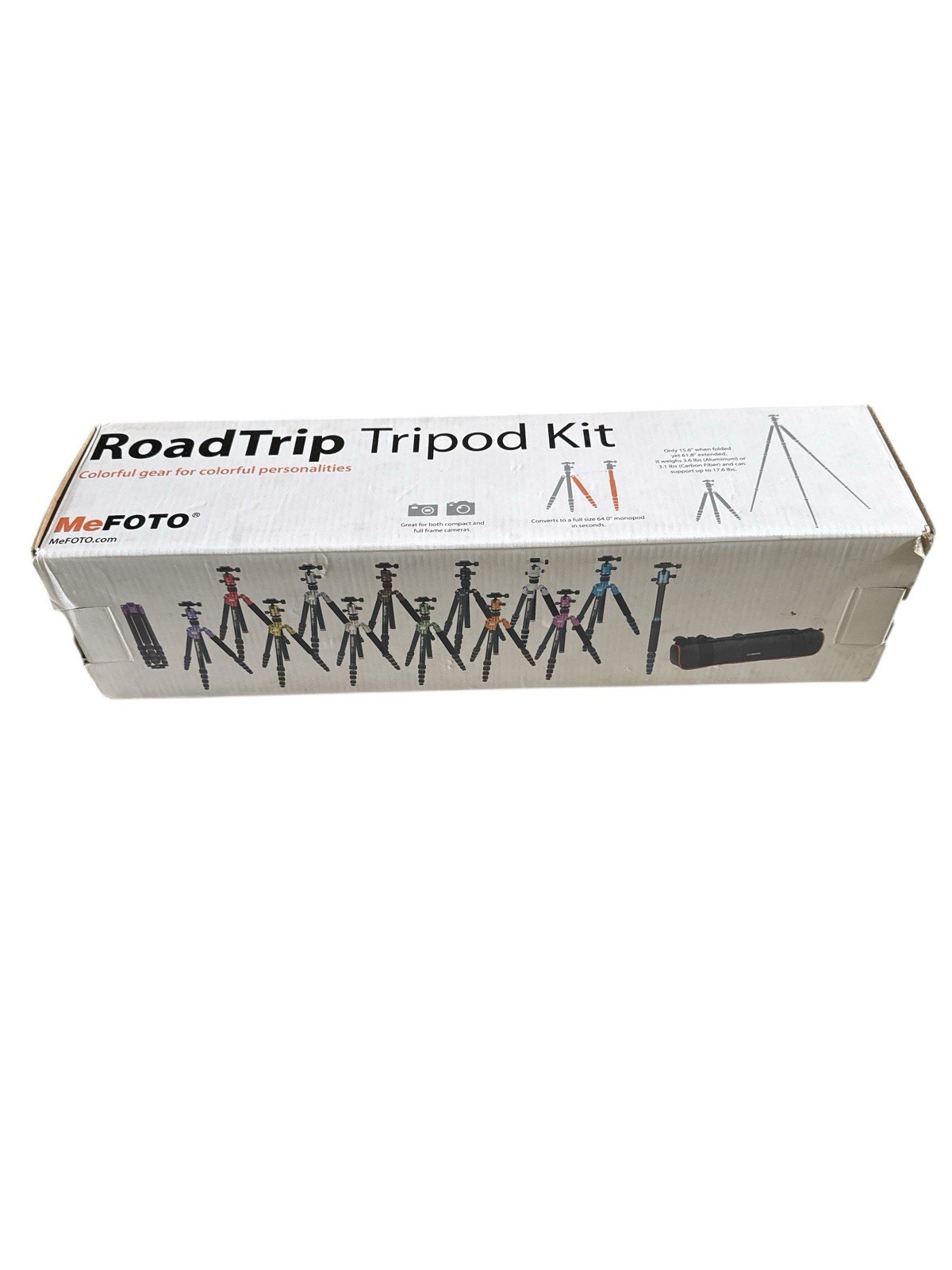 MEFoto Road Trip Tripod Kit Orange