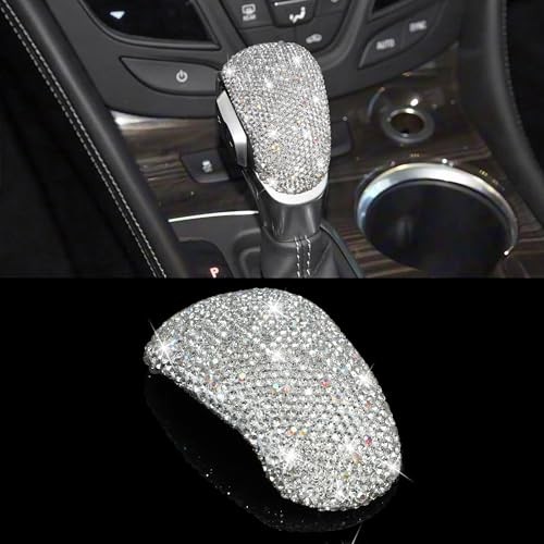 Bling Car Gear Shift Knob Cover Compatible with Buick Envision 2017