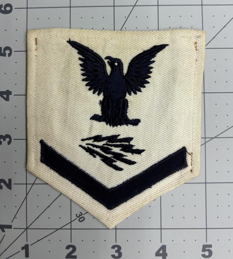 1943 USN Radioman 3rd Class Rate Patch Inv# K7734