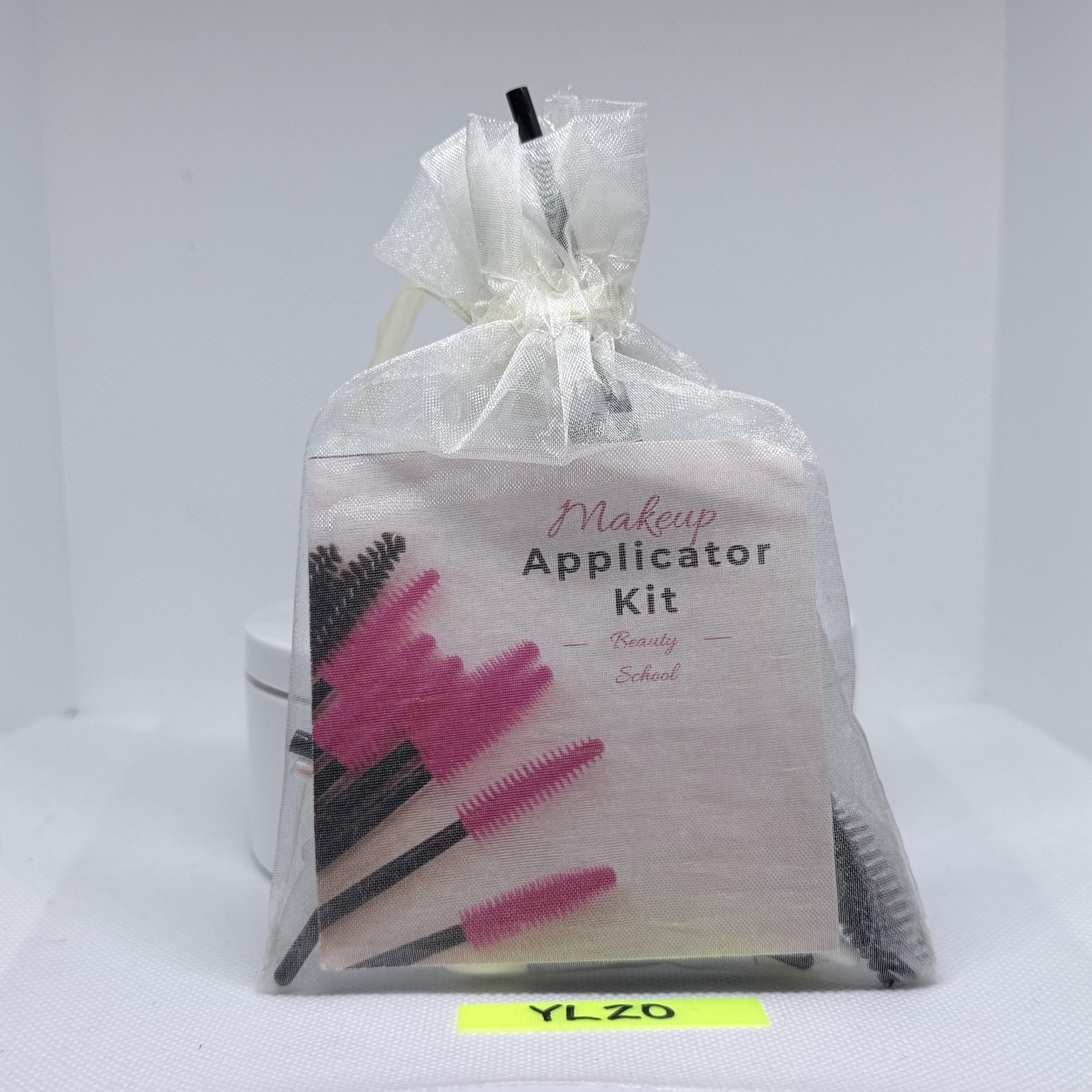 Beauty School Cosmetic Jar Standard Clear Plastic Disposable Makeup Kit YL20